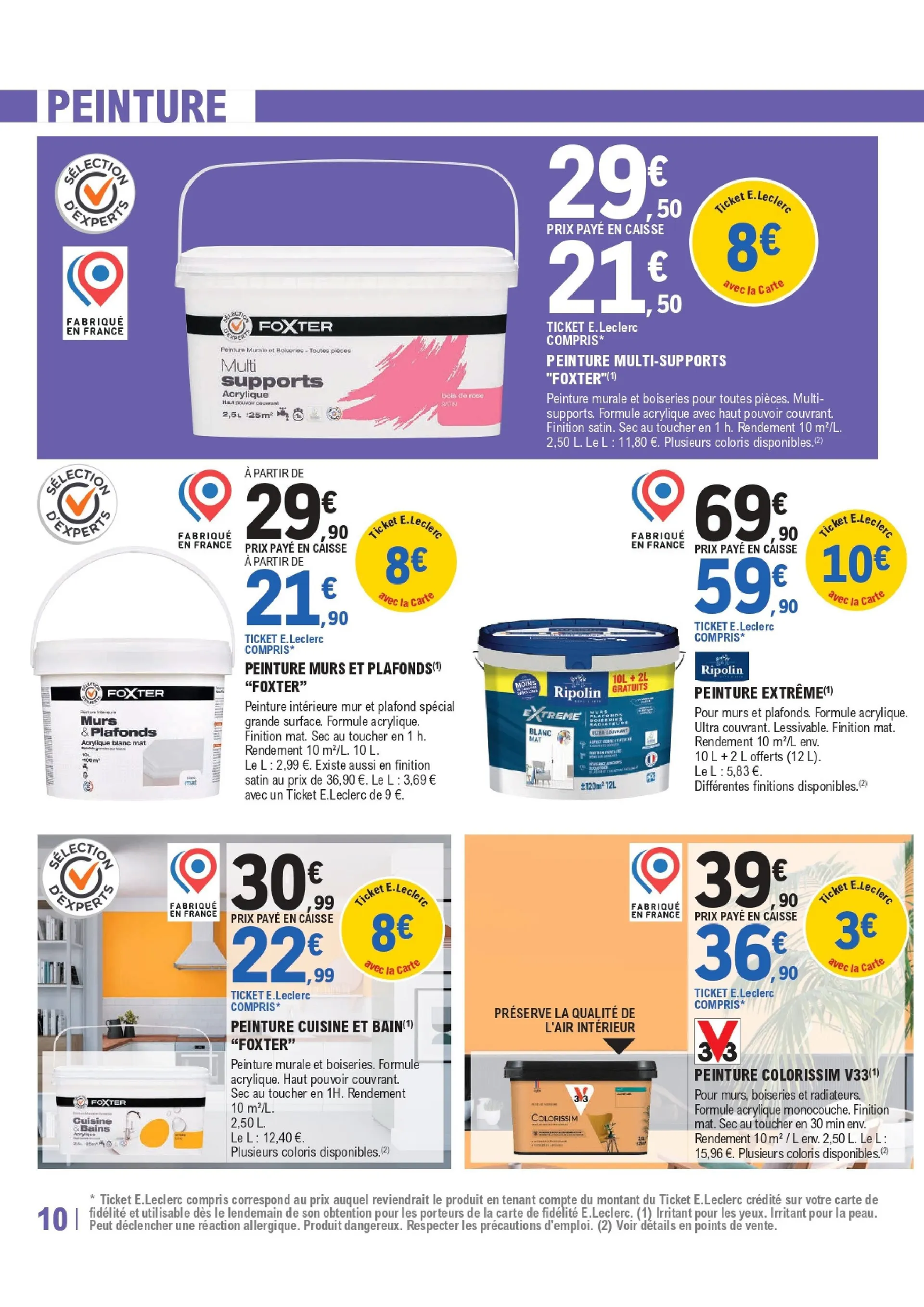 E.Leclerc Brico Catalogue du 30 décembre au 17 janvier 2026 - Catalogue page 10