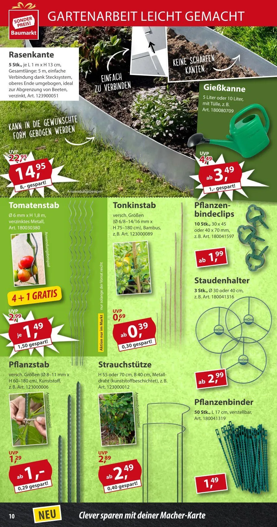 Sonderpreis-Baumarkt Angebote von 19. April bis 25. April 2025 - Prospekt seite 10