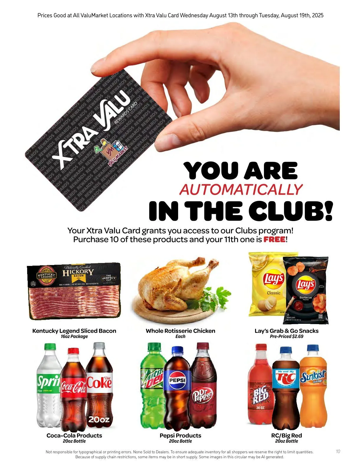 Weekly ad ValuMarket  Sales from August 13 to August 19 2025 - Page 10