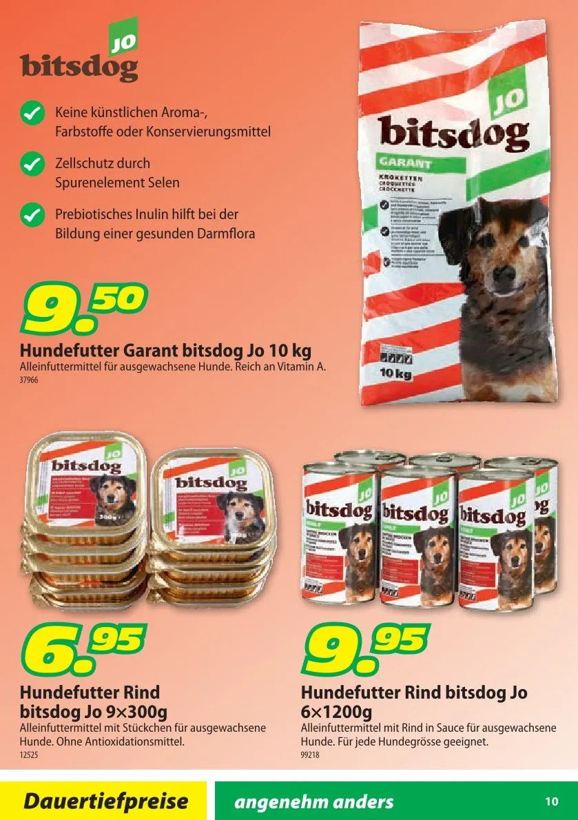 LANDI - bitsdog von 13. Januar bis 31. Dezember 2025 - Prospekt seite  10