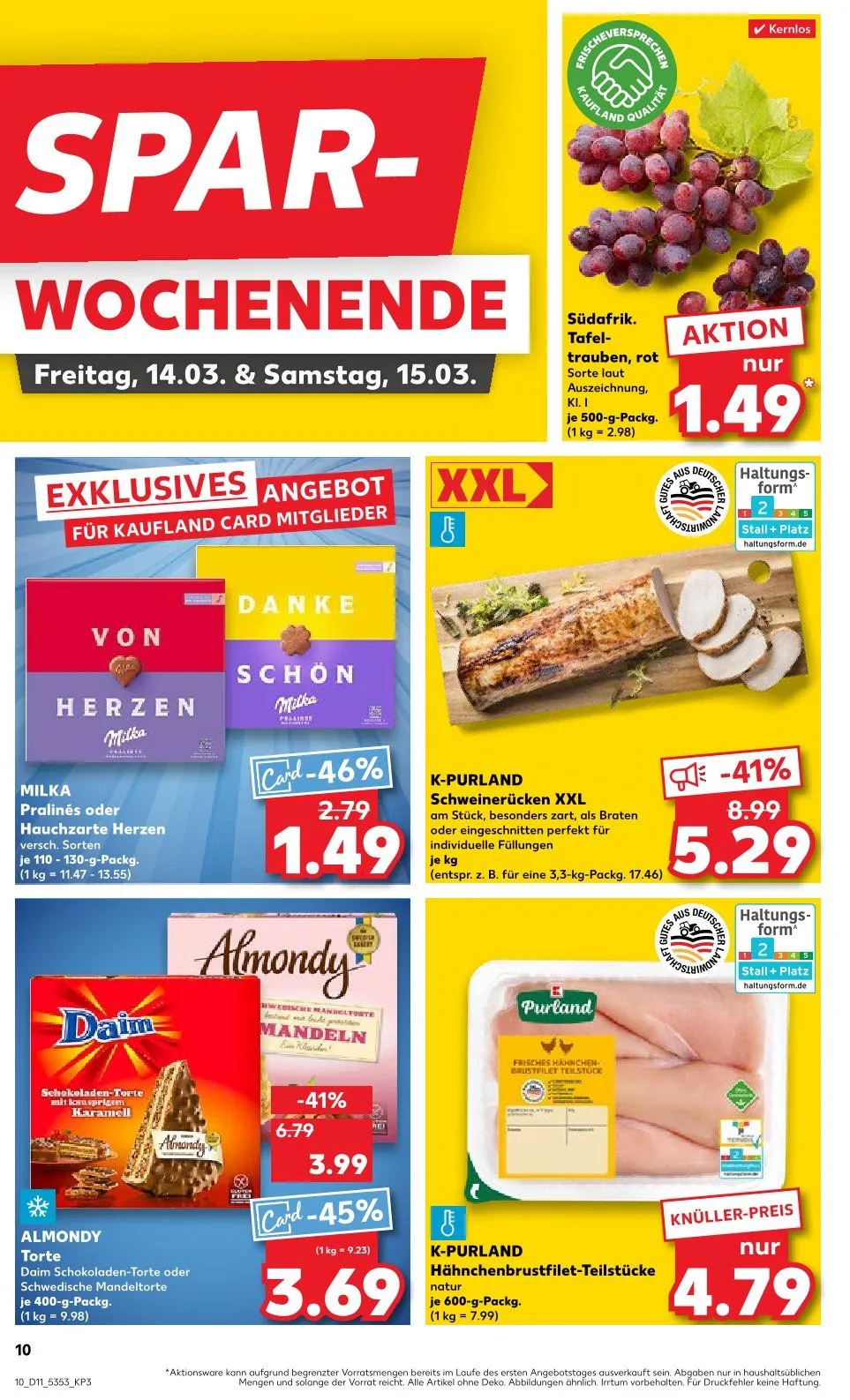 Kaufland Prospekt von 13. März bis 19. März 2025 - Prospekt seite 10