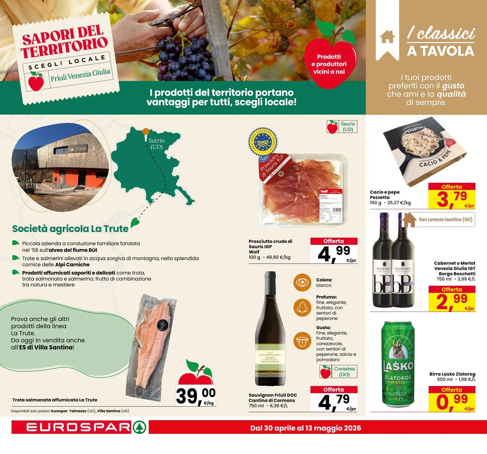 Volantini Eurospar da 30 aprile a 13 maggio di 2026 - Pagina del volantino 10