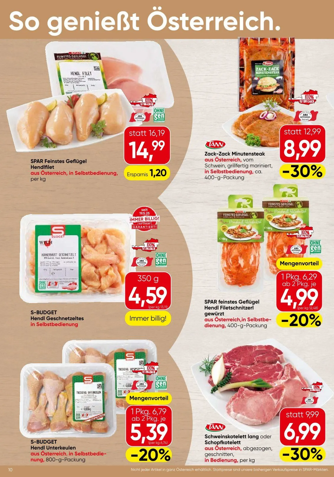  SPAR von 3. Juni bis 17. Juni 2026 - Flugblätt seite  10