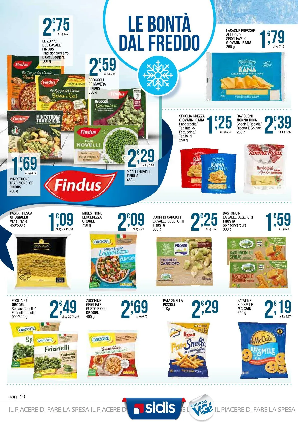 Maxi Sidis Volantino da 27 novembre a 10 dicembre di 2025 - Pagina del volantino 10