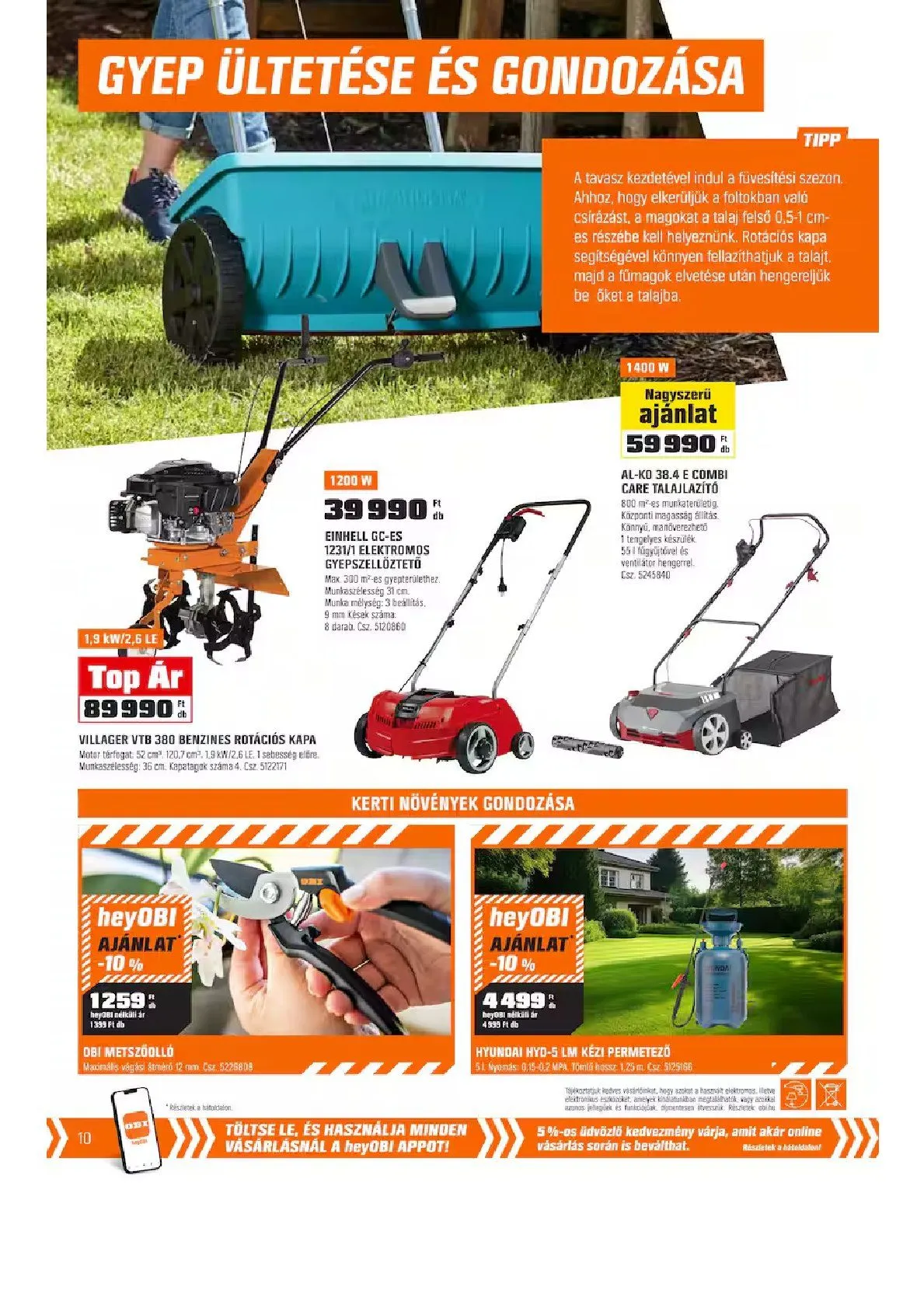 Katalógus OBI legfrissebb ajánlatai március 9.-tól március 29.-ig 2026. - Oldal 10