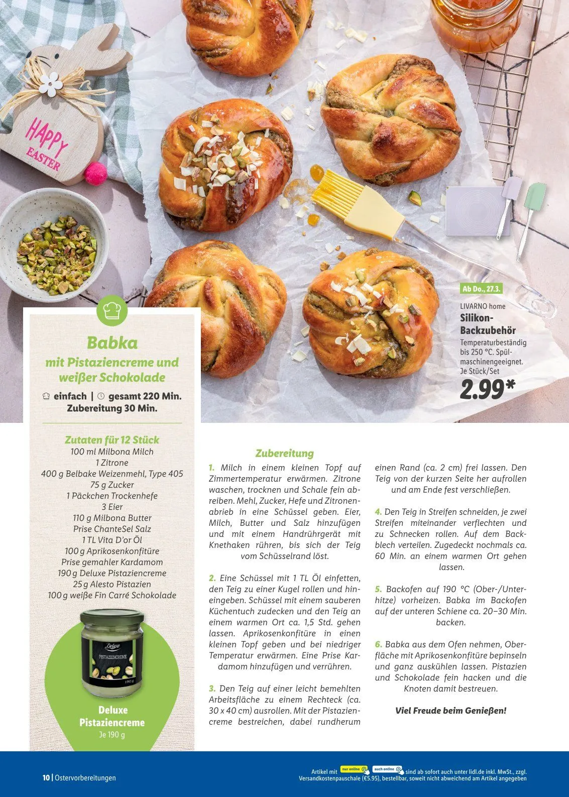 Lidl Prospekt von 25. März bis 20. April 2025 - Prospekt seite 10