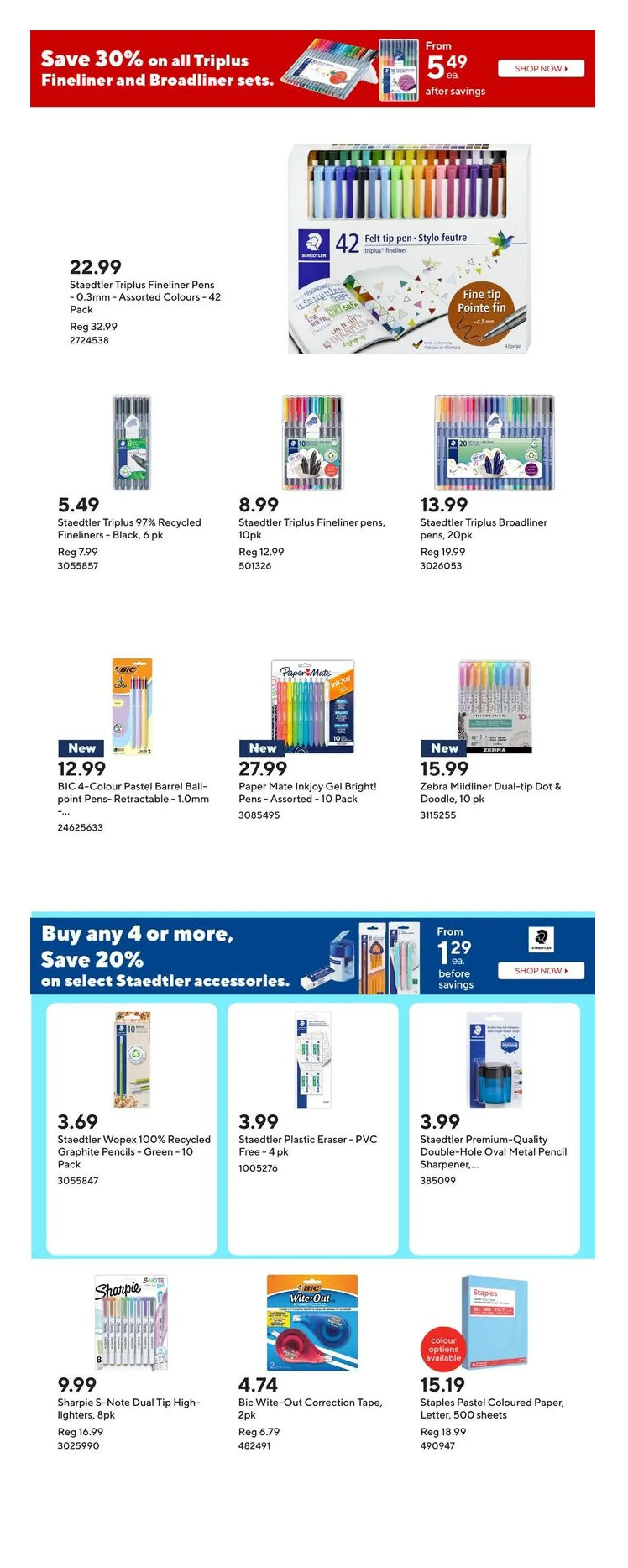 Staples flyers from July 4 to July 10 2025 - flyer page 10