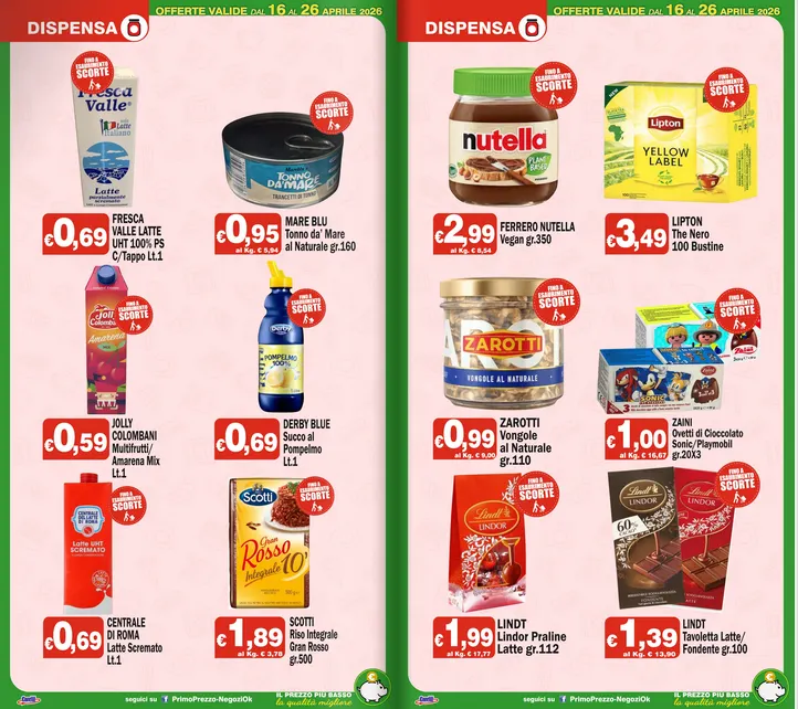Volantini Primo Prezzo da 16 aprile a 26 aprile di 2026 - Pagina del volantino 10