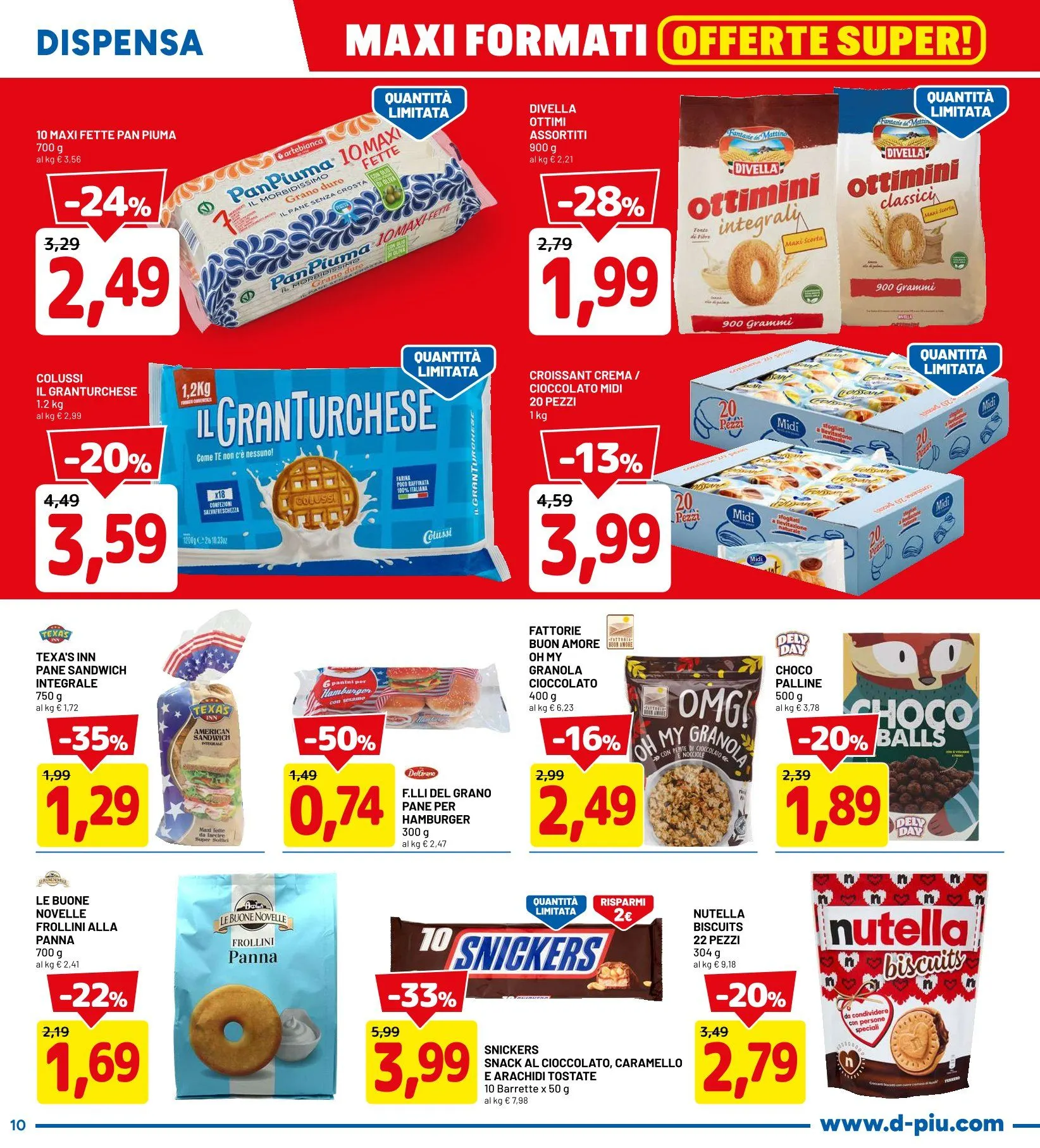 Volantino  D Più da 20 aprile a 29 aprile di 2026 - Pagina del volantino 10