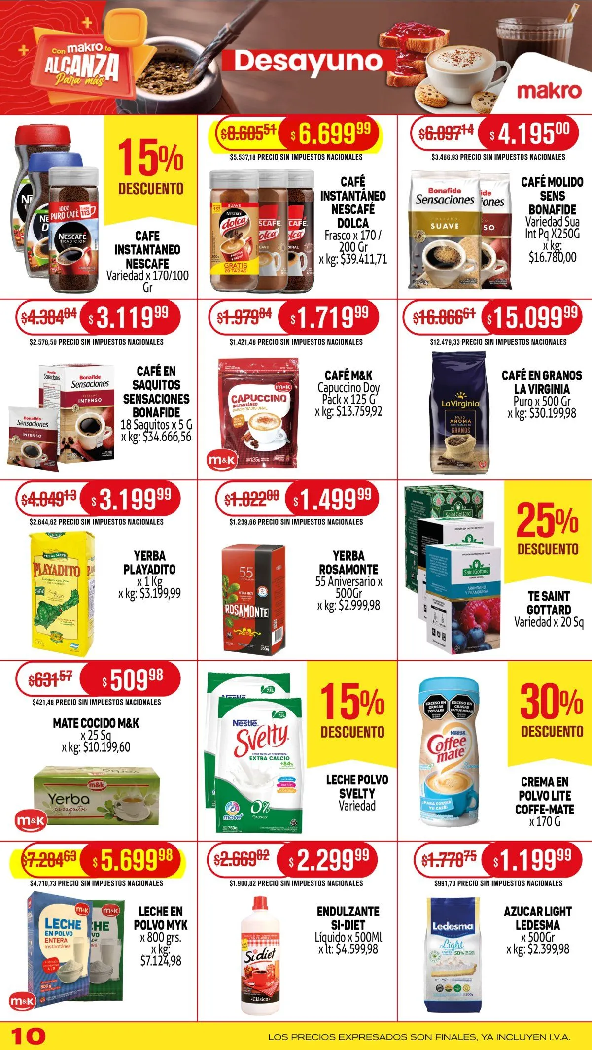 Ofertas de Makro Ofertas 19 de junio al 26 de junio 2025 - Página 10 del catálogo