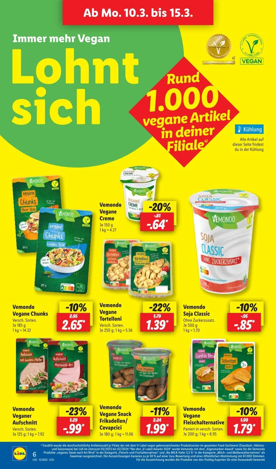 Lidl Prospekt von 10. März bis 15. März 2025 - Prospekt seite 10