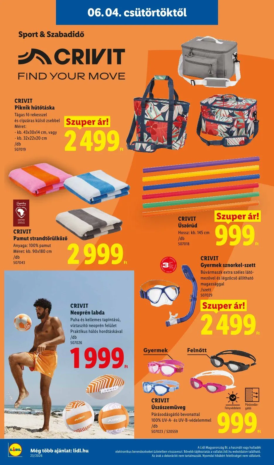 Katalógus Lidl legfrissebb ajánlatai június 4.-tól június 4.-ig 2026. - Oldal 10