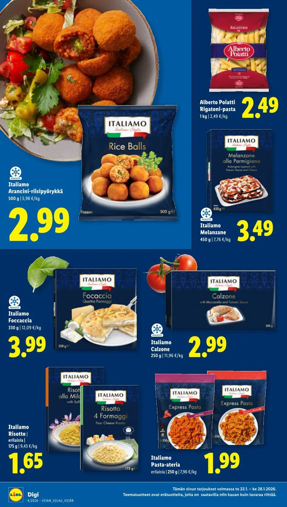 Lidl  Kaupan  tarjoukset voimassa alkaen 22. tammikuuta - 25. tammikuuta 2026 - Tarjouslehti sivu 10