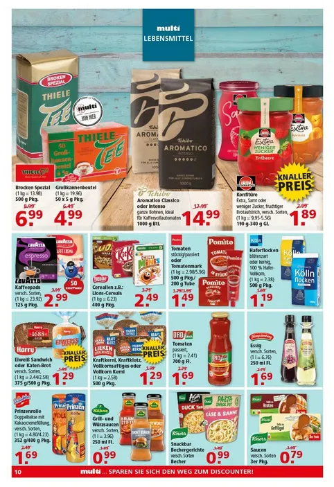 Multi Markt Prospekte von 20. April bis 25. April 2026 - Prospekt seite 10