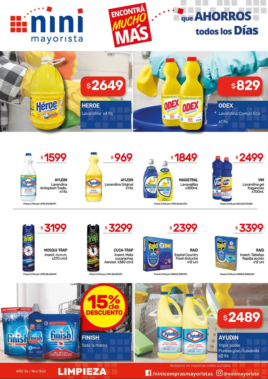 Ofertas de  Ofertas Nini Mayorista 1 de junio al 7 de junio 2026 - Página 10 del catálogo