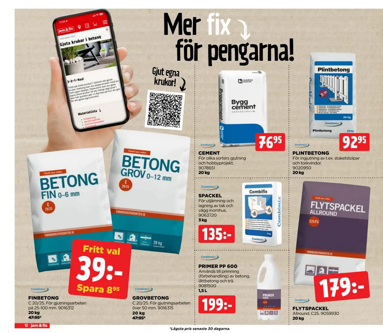 Senaste Jem och Fix erbjudanden från 18 maj till 31 maj 2026 - Reklamblad sidor 10