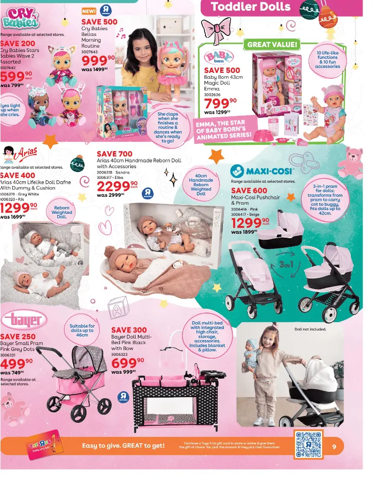 Toys R Us Sales from 23 November to 31 December 2025 - Catalogue Page 9