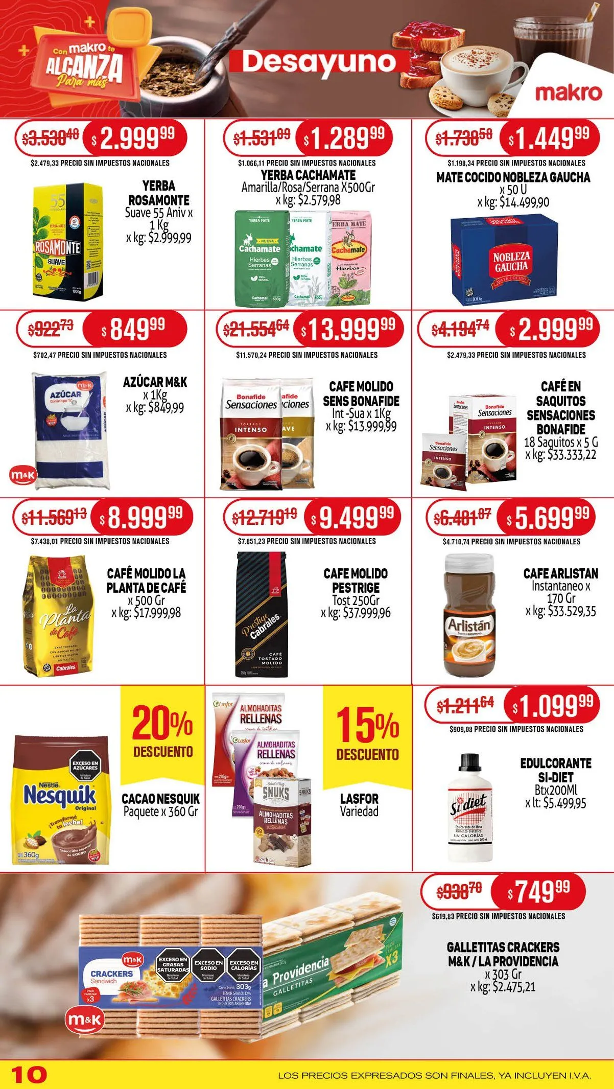 Ofertas de Makro - Catálogos semanales 14 de agosto al 21 de agosto 2025 - Página 10 del catálogo