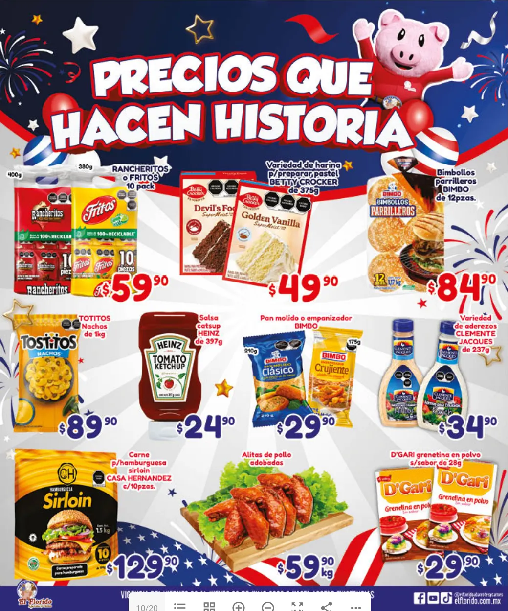 Catálogo de El Florido Ofertas 3 de julio al 9 de julio 2026 - Pagina 10