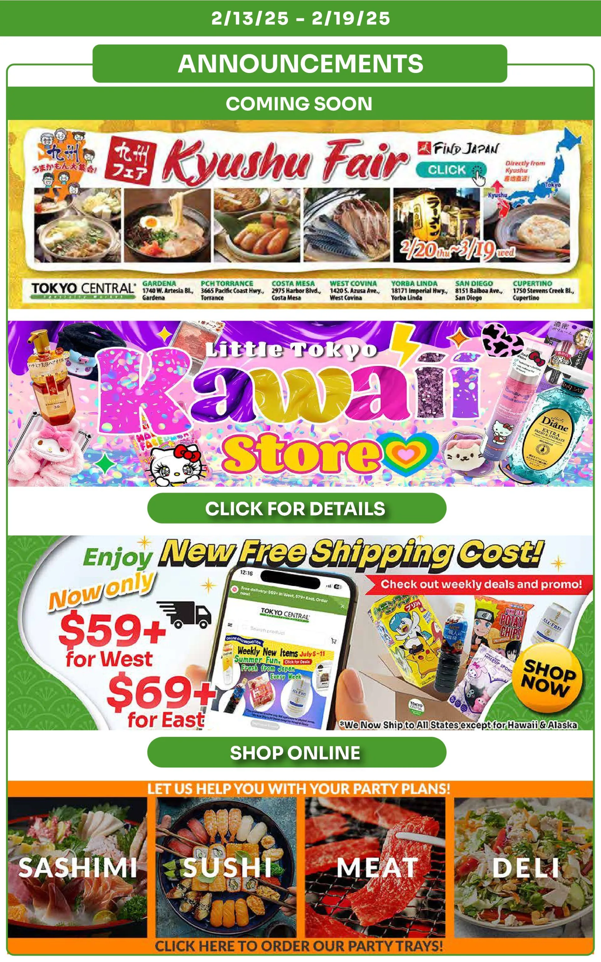 Weekly ad Tokyo Central Specialty Market Sales from February 13 to February 19 2025 - Page 10