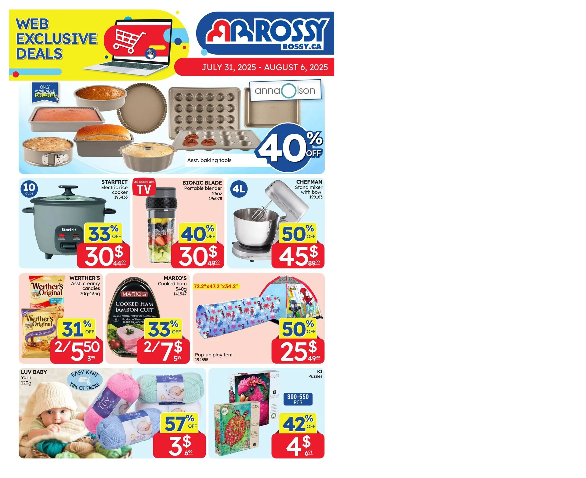 Rossy flyers from July 31 to August 6 2025 - flyer page 10