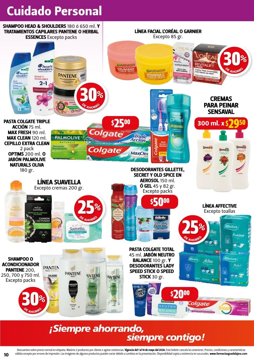 Catálogo de Farmacia Guadalajara Ofertas 1 de mayo al 14 de mayo 2026 - Pagina 10