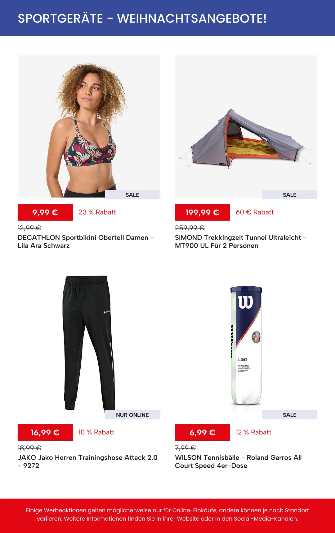 Decathlon Angebote von 15. Mai bis 29. Mai 2026 - Prospekt seite 10