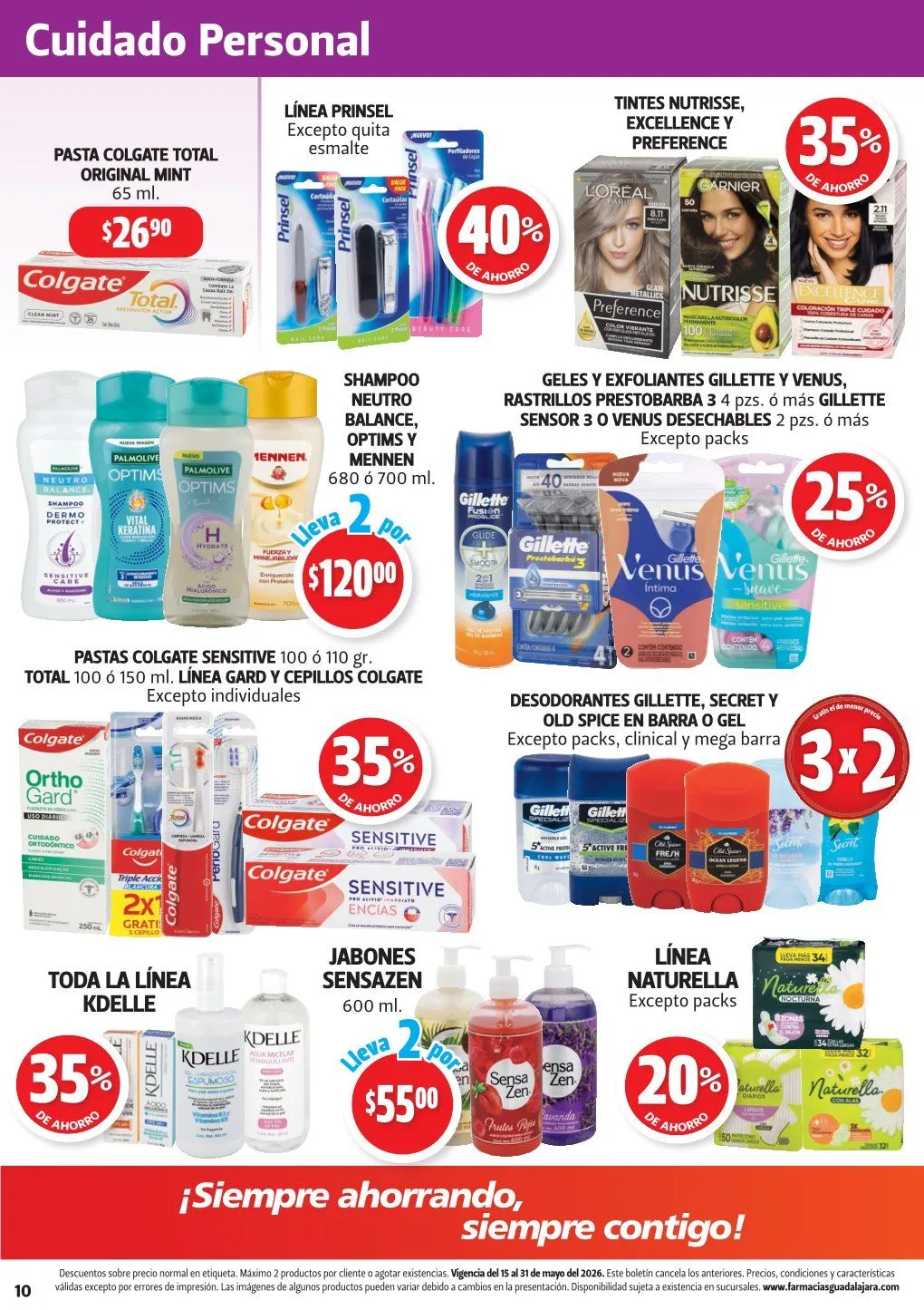 Catálogo de Ofertas Farmacia Guadalajara 15 de mayo al 31 de mayo 2026 - Pagina 10