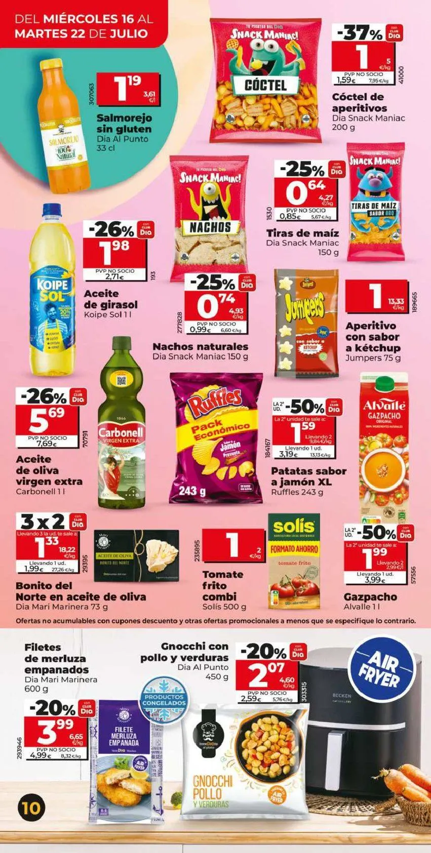 Catálogo de Dia Folletos 16 de julio al 22 de julio 2025 - Página 10