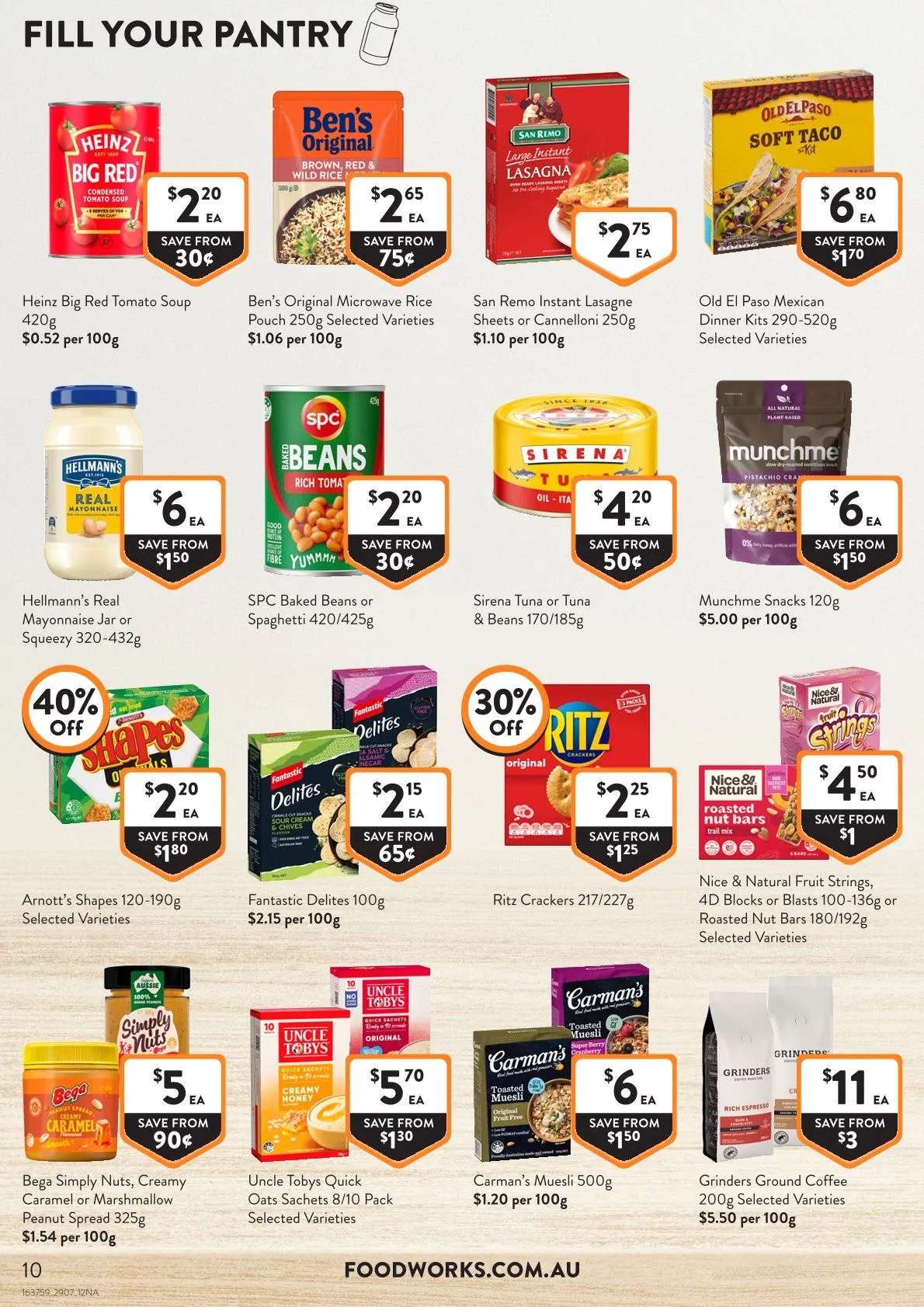 FoodWorks - Catalogue valid from 29 July to 4 August 2026 - page 10