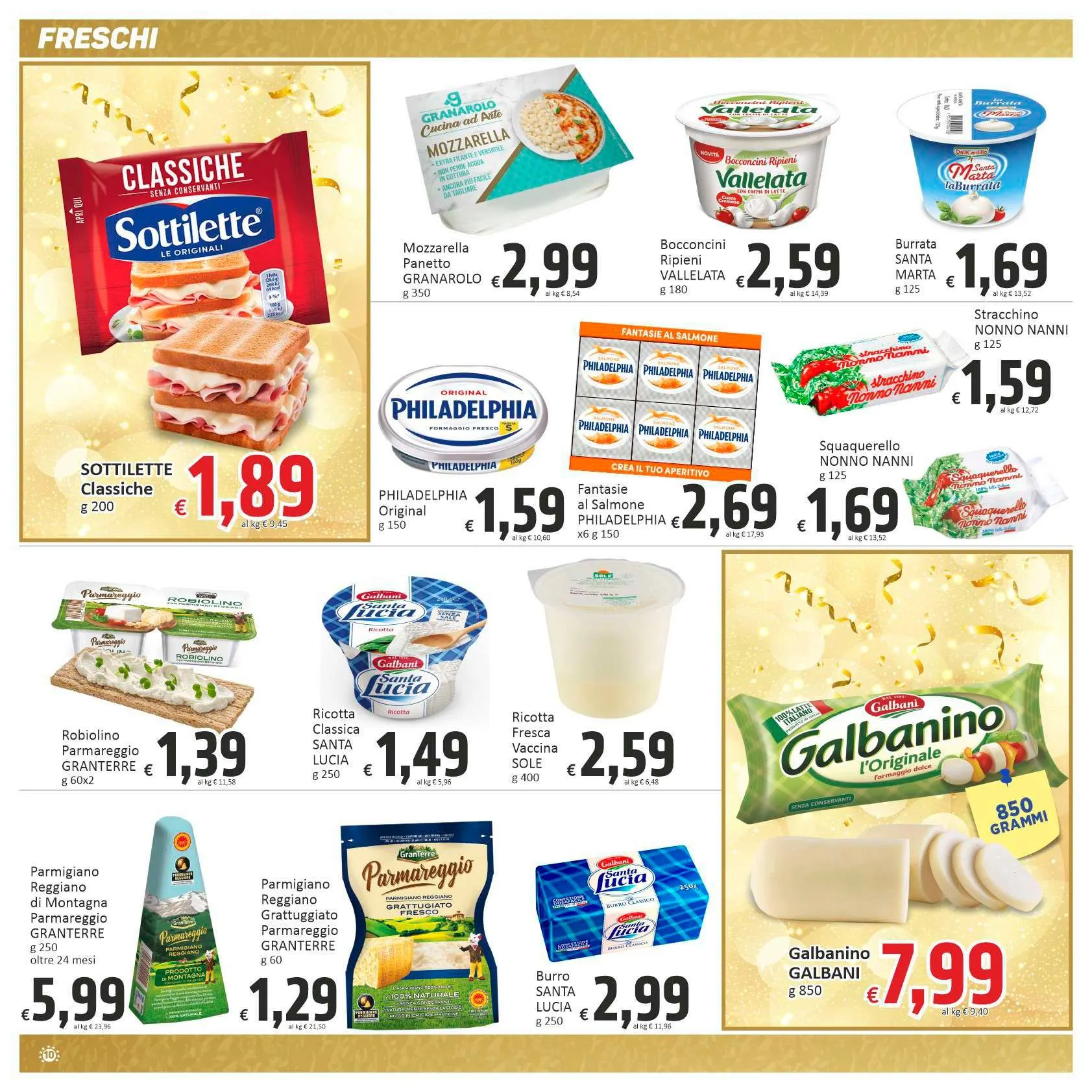  Volantini Paghi Poco da 27 dicembre a 6 gennaio di 2026 - Pagina del volantino 10