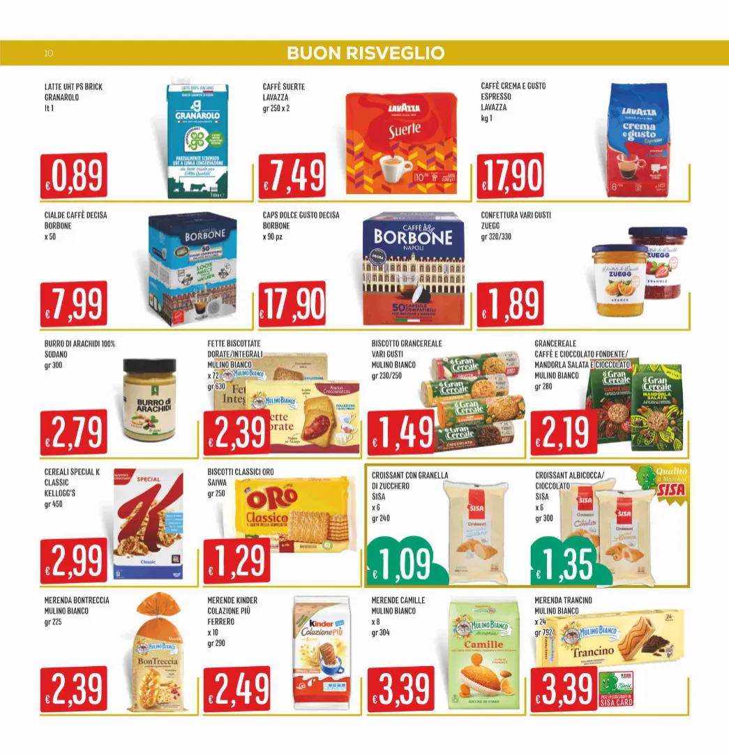 Volantino Sisa da 7 aprile a 15 aprile di 2026 - Pagina del volantino 10