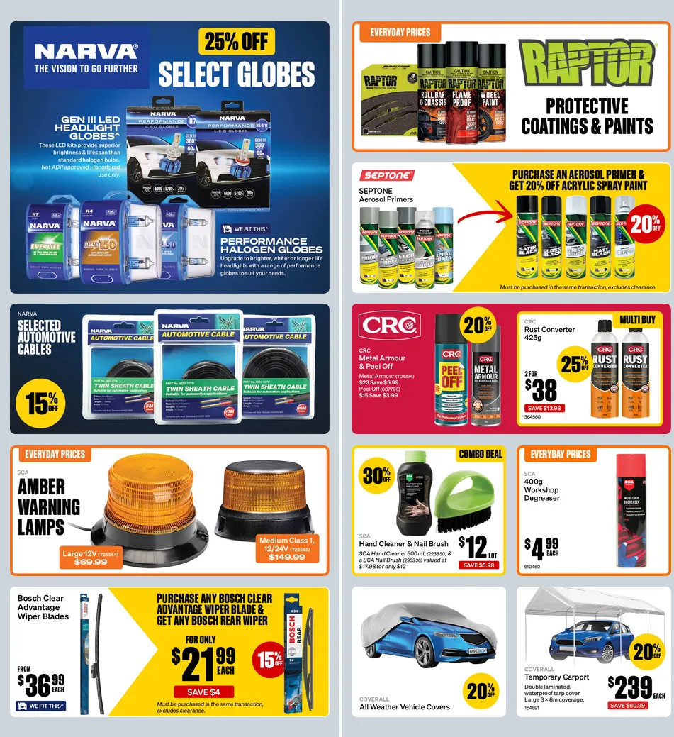 Supercheap Auto Sales - Catalogue valid from 30 July to 8 August 2026 - page 10