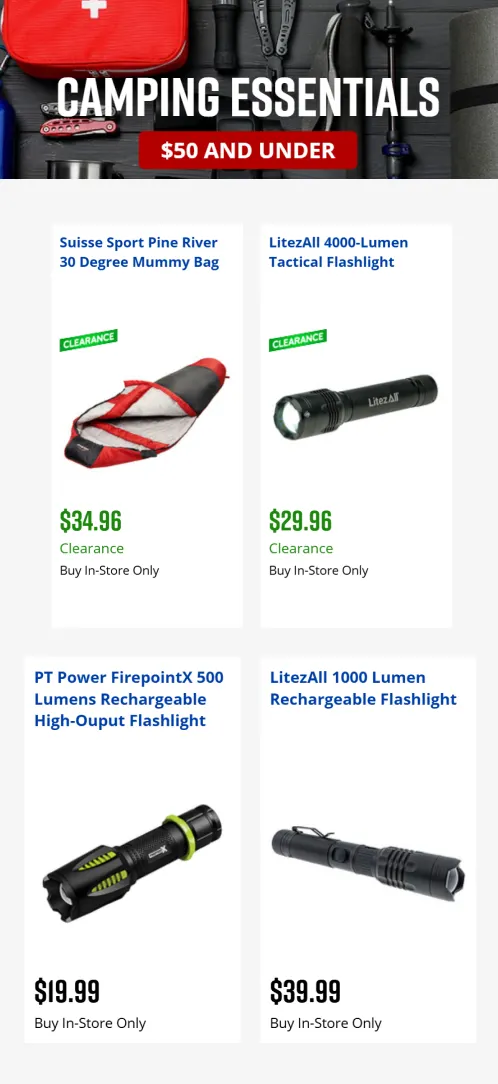 Weekly ad Camping Essentials from April 9 to April 17 2025 - Page 10