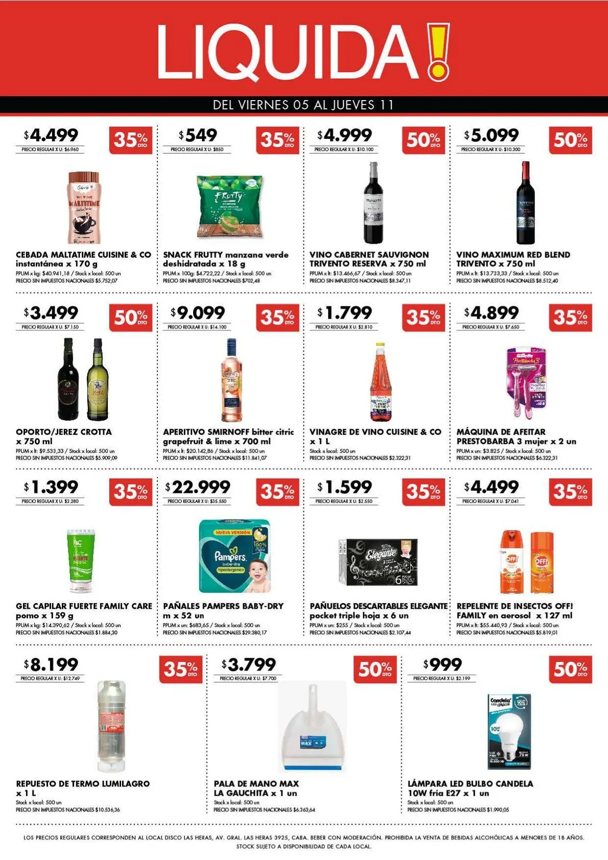Ofertas de  Ofertas Disco 5 de junio al 7 de junio 2026 - Página 10 del catálogo