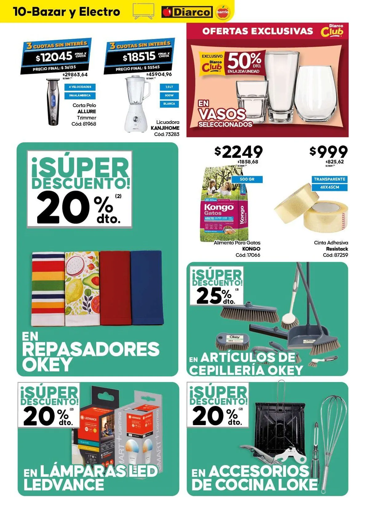 Ofertas de Ofertas Diarco 18 de agosto al 23 de agosto 2025 - Página 10 del catálogo