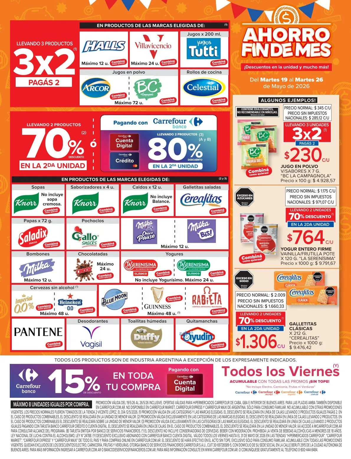 Ofertas de  Ofertas Carrefour  19 de mayo al 26 de mayo 2026 - Página 10 del catálogo