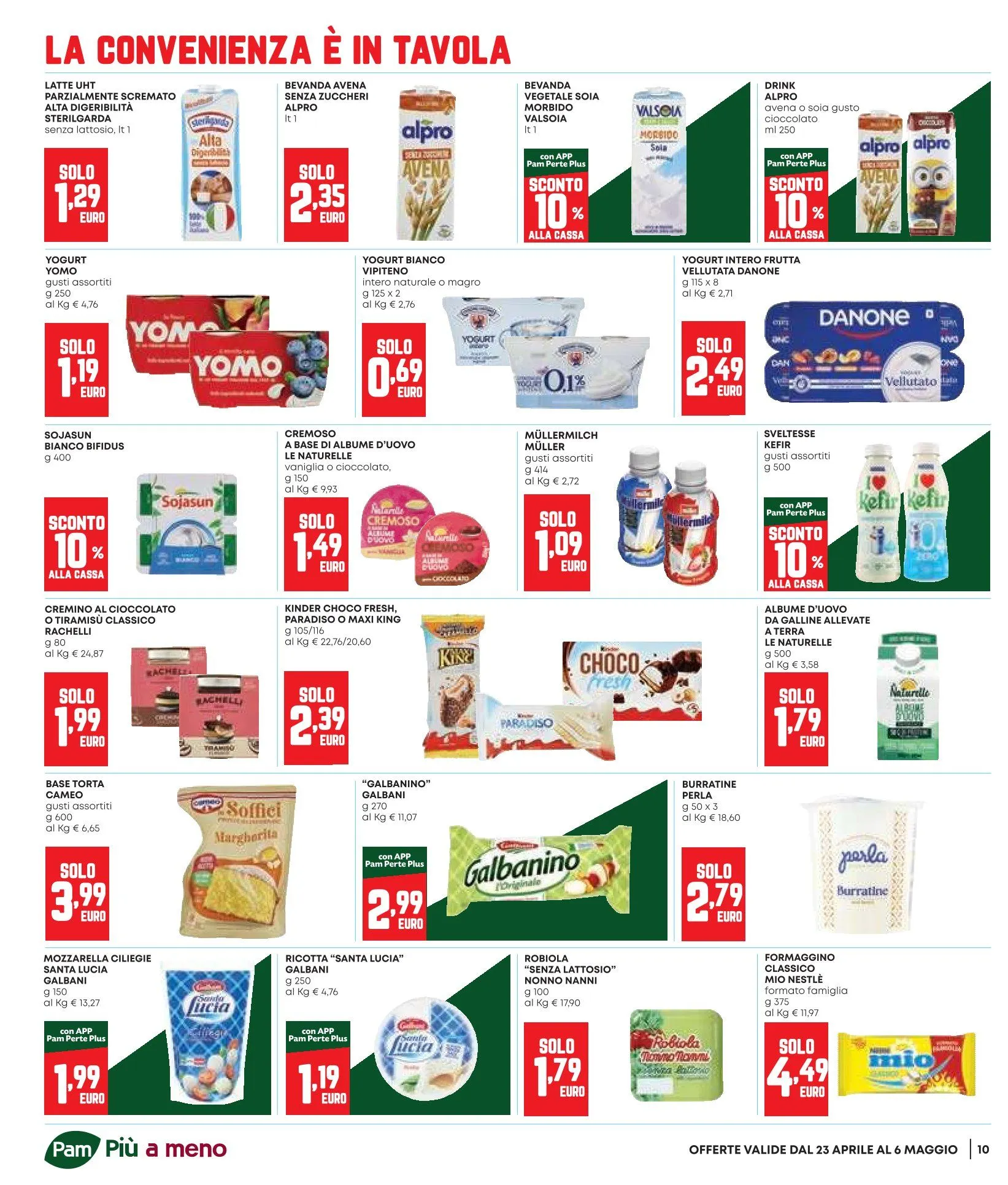 Volantini Pam da 23 aprile a 6 maggio di 2026 - Pagina del volantino 10