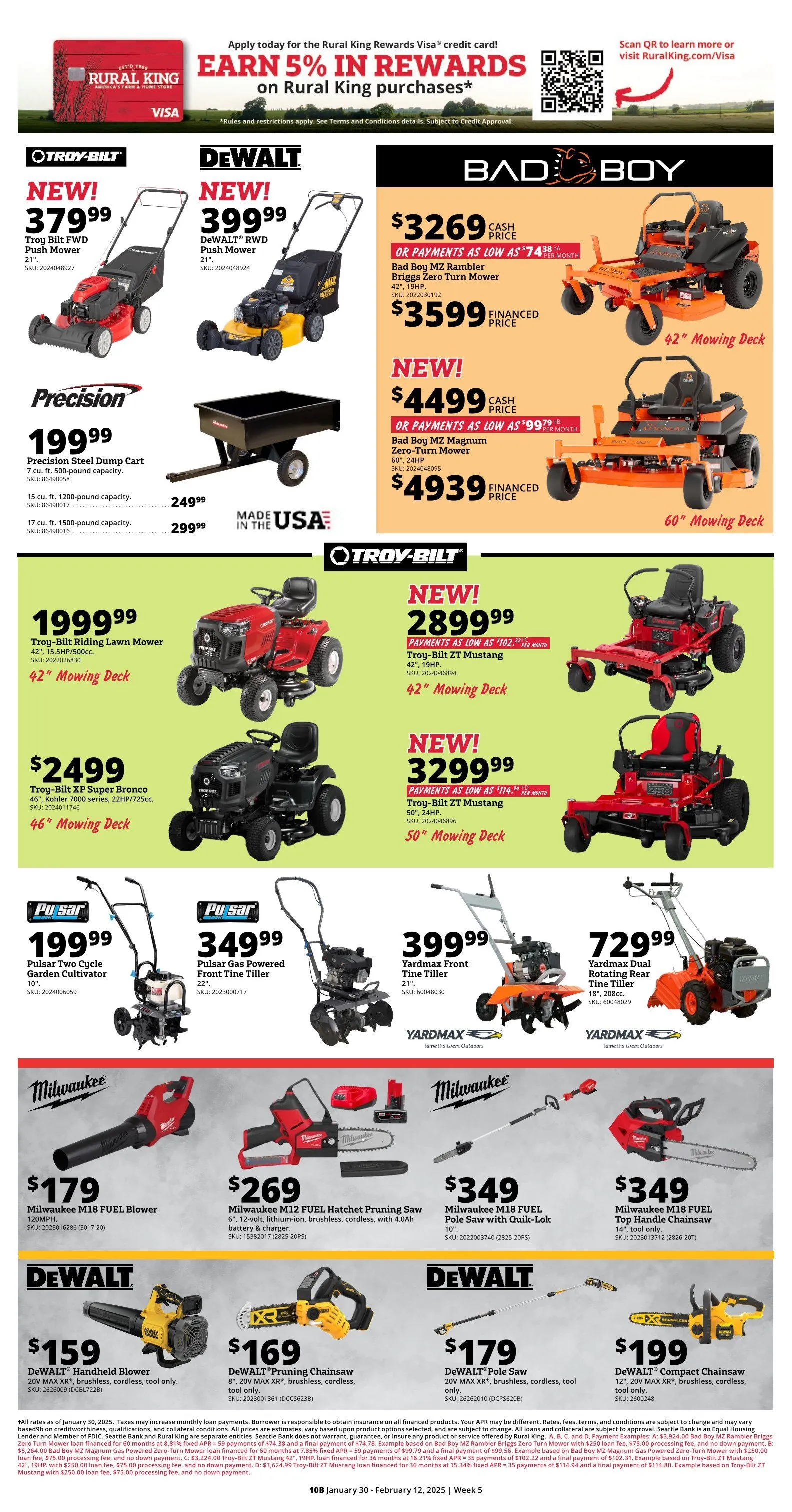 Weekly ad Rural King sales from January 30 to February 12 2025 - Page 10