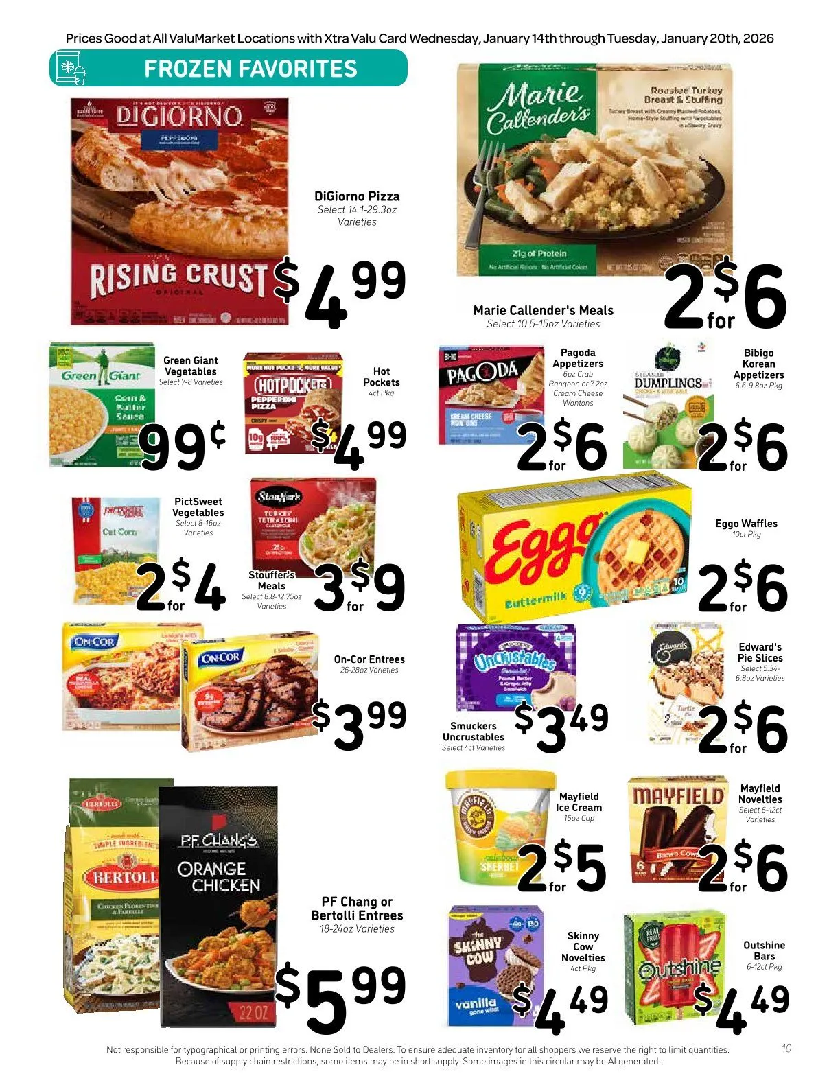 Weekly ad ValuMarket Sales from January 14 to January 20 2026 - Page 10