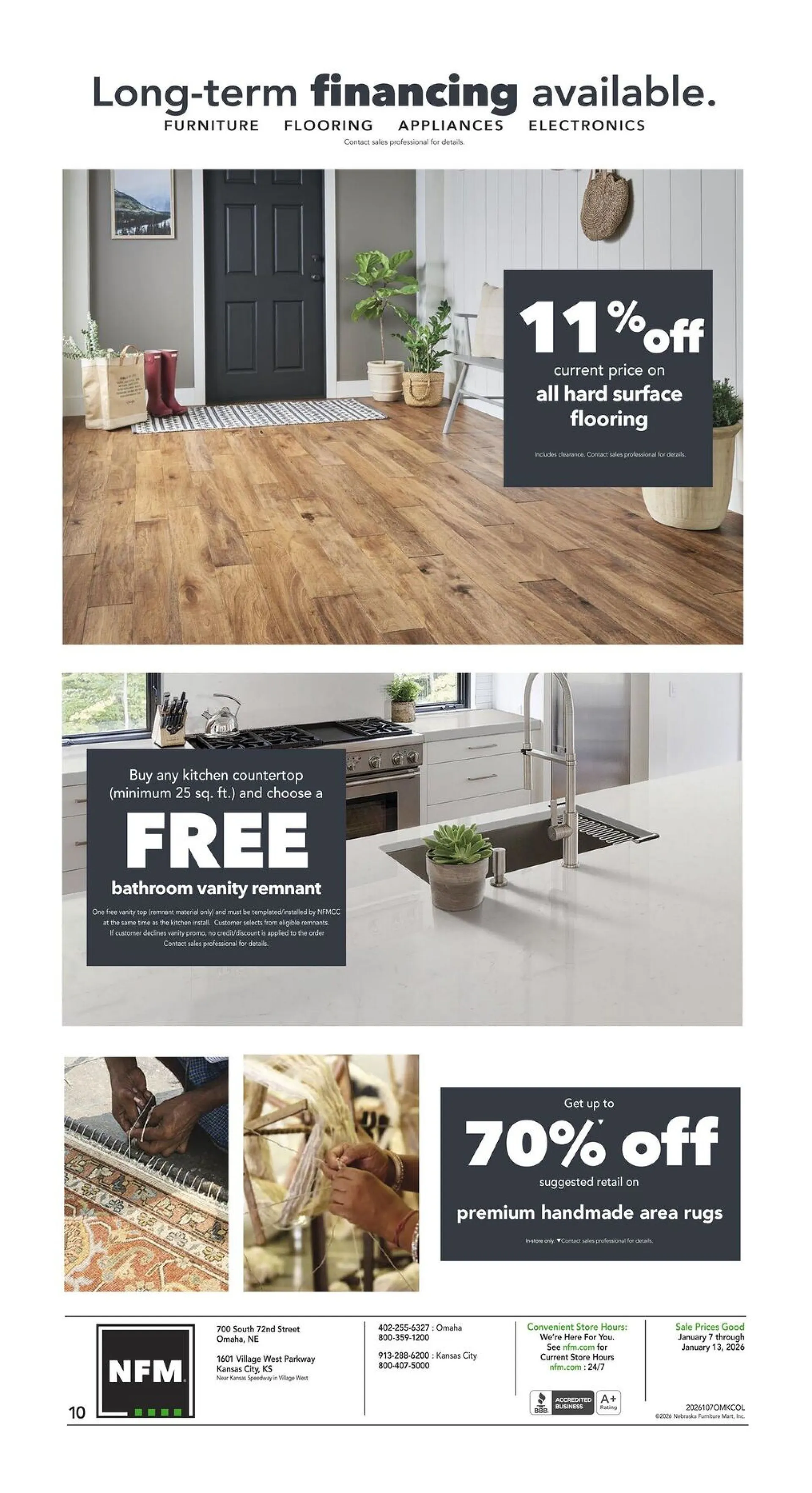 Weekly ad Nebraska Furniture Mart Sales from January 7 to January 13 2026 - Page 10