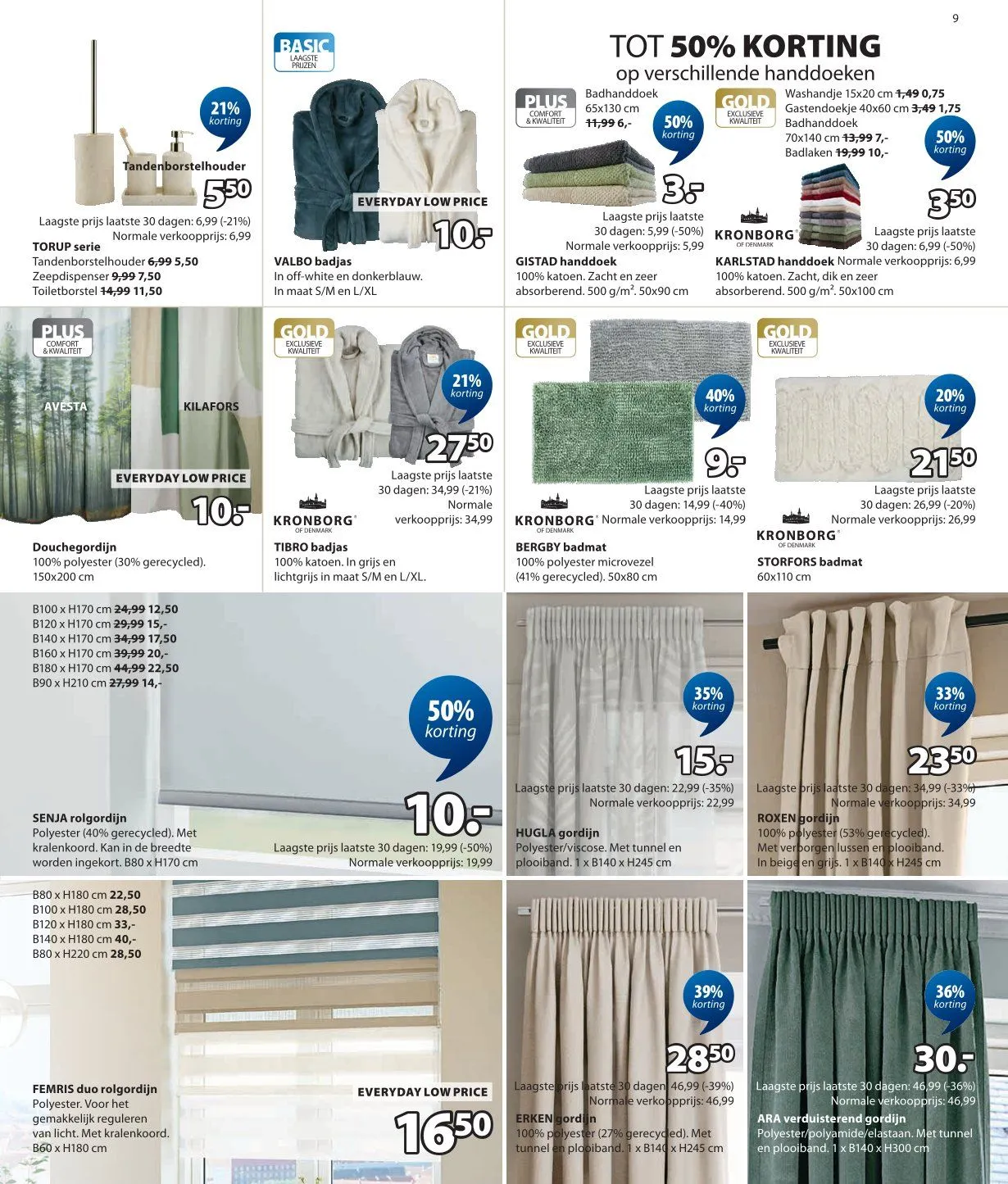 JYSK folders van 22 december tot 4 januari 2026 - Folder pagina 9