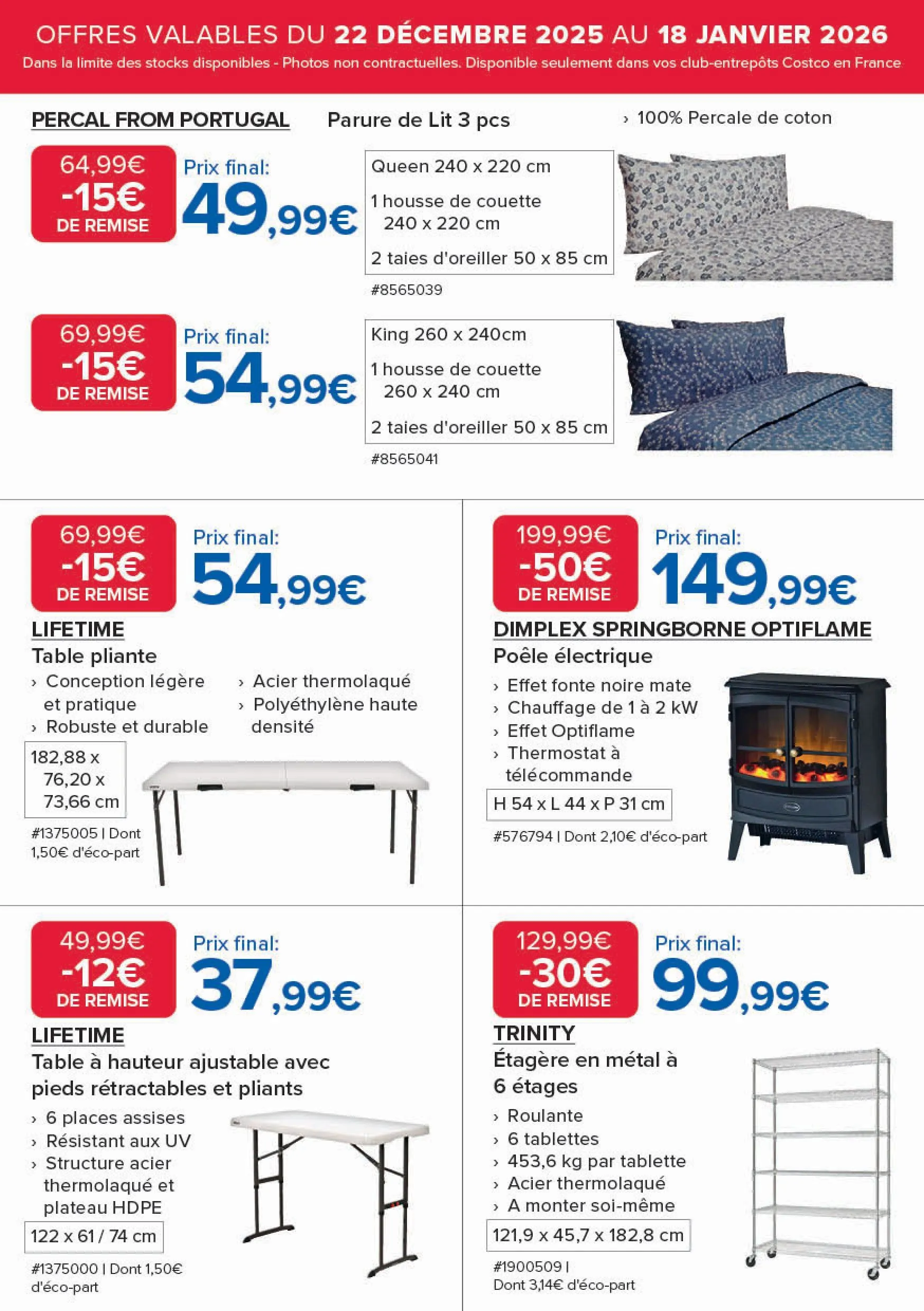 Costco Catalogue du 22 décembre au 18 janvier 2026 - Catalogue page 10