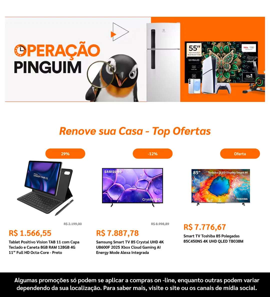 Encarte de  Ponto Frio  29 de julho até 17 de agosto 2026 - Pagina 10