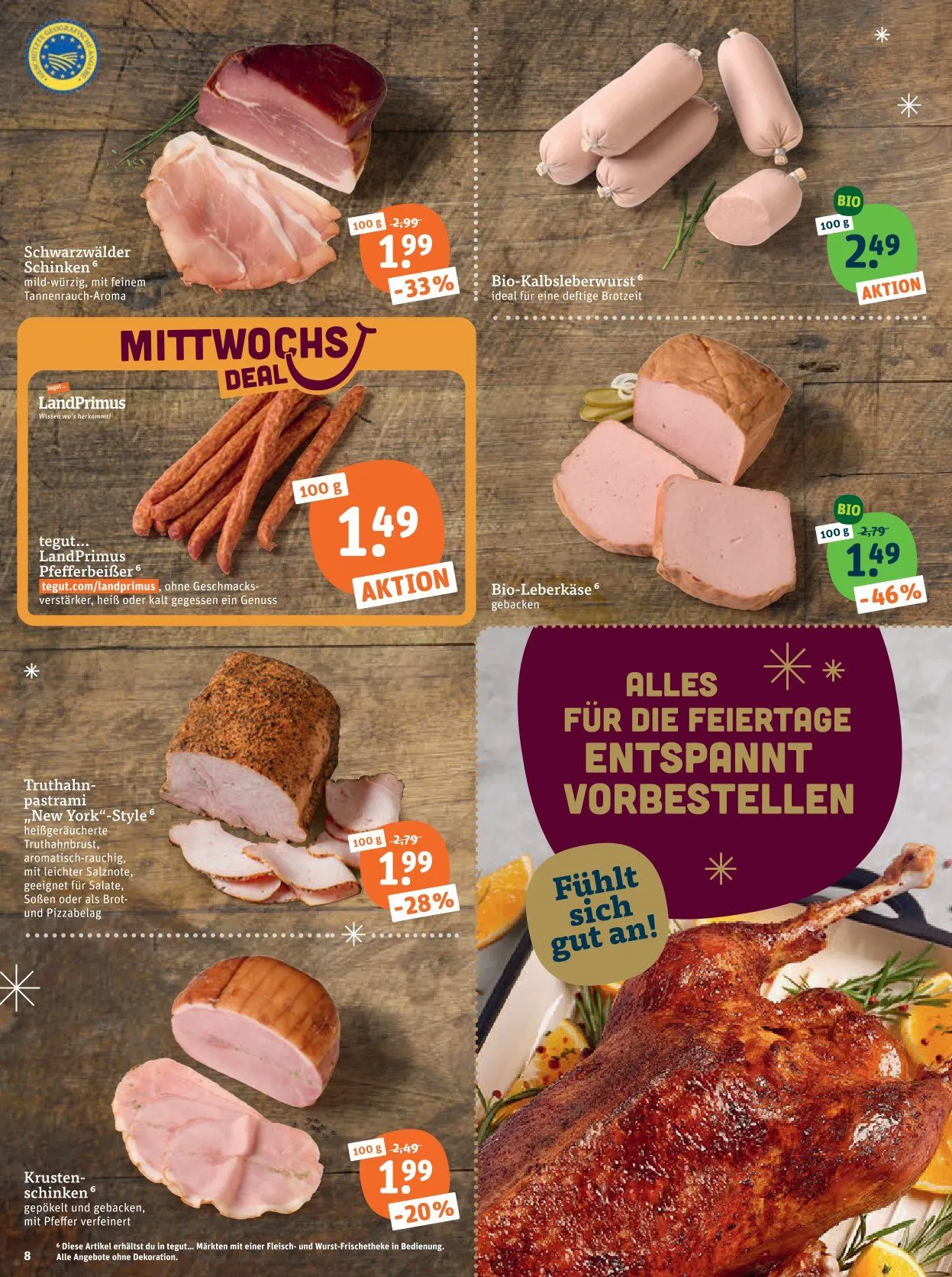 tegut...  Aangebote von 1. Dezember bis 6. Dezember 2025 - Prospekt seite 10