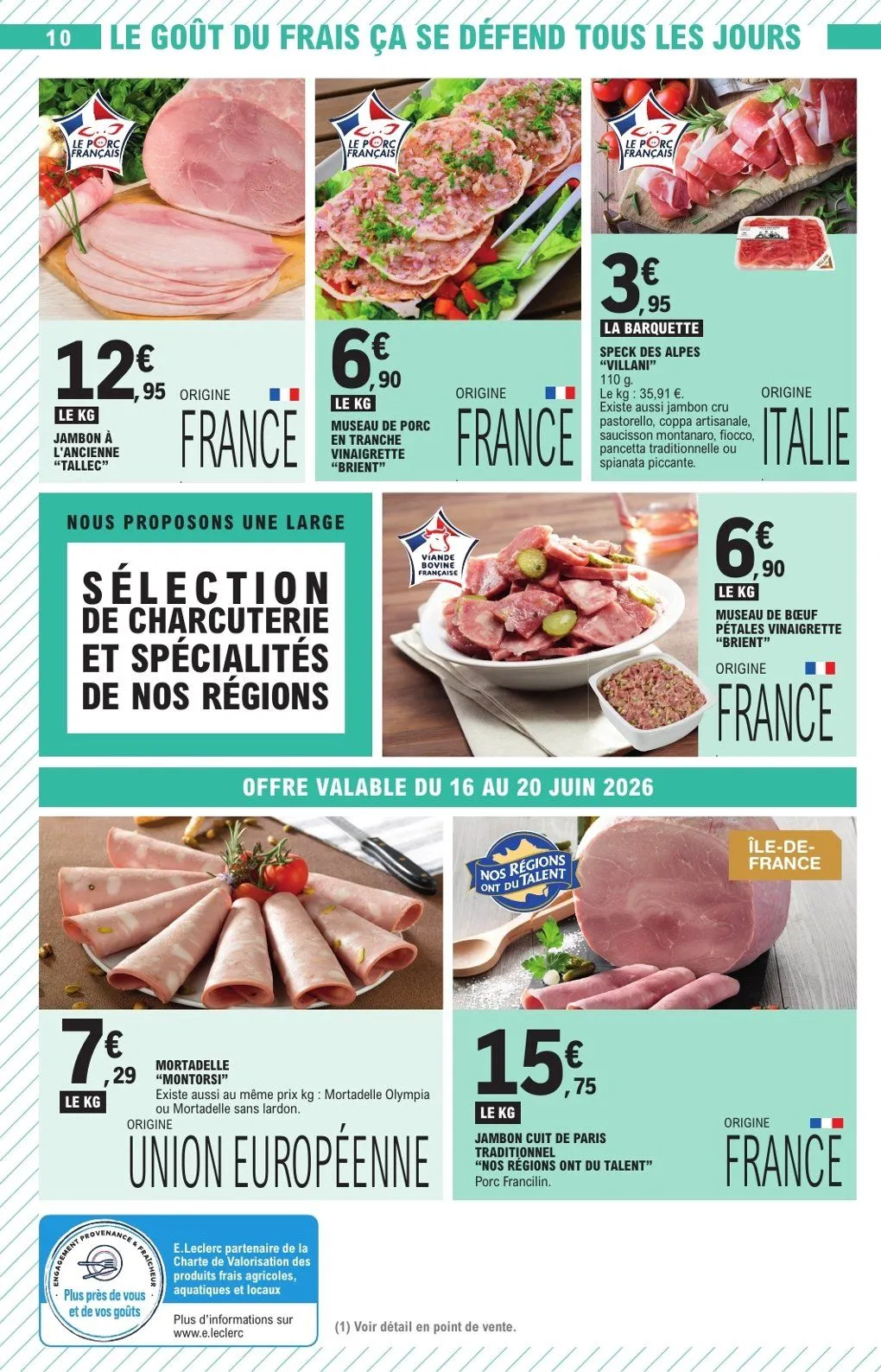 Catalogues E.Leclerc du 16 juin au 20 juin 2026 - Catalogue page 10