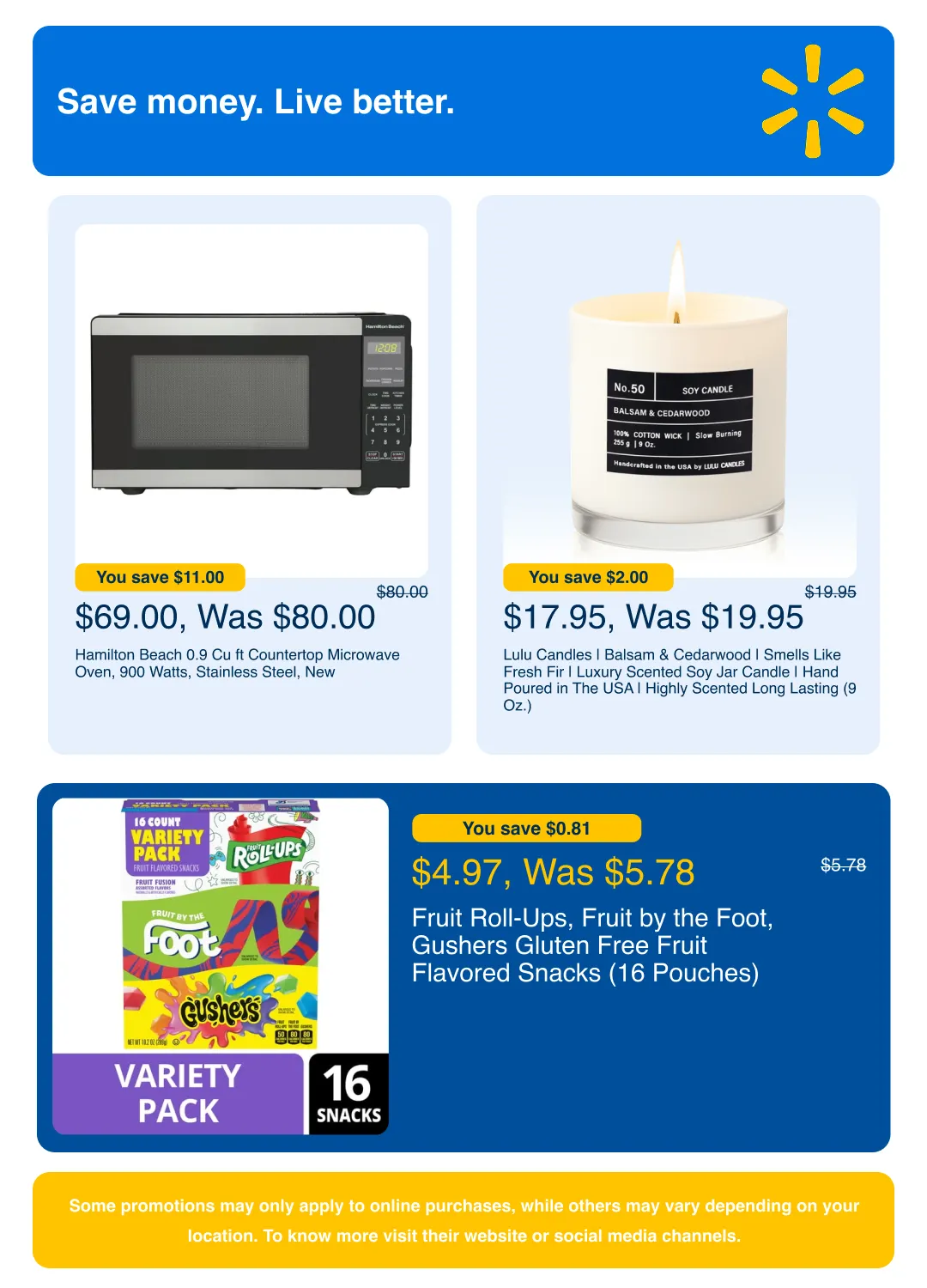 Weekly ad  Walmart Sales from May 8 to May 27 2026 - Page 10