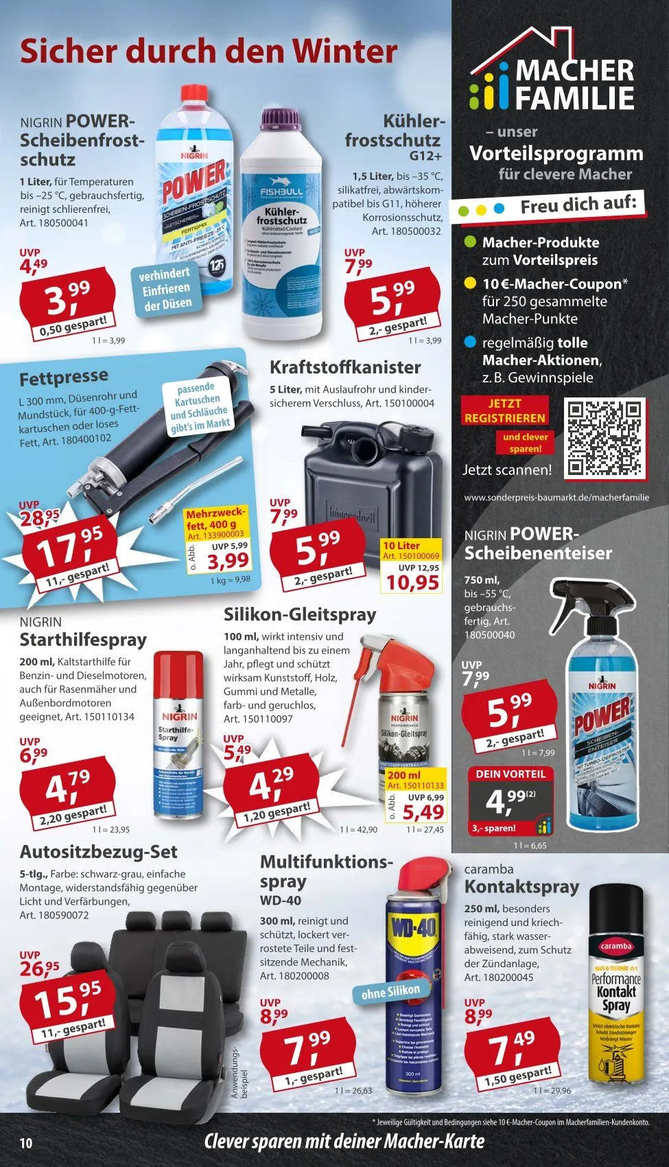 Sonderpreis-Baumarkt - Wöchentliche Prospekte von 17. Januar bis 23. Januar 2026 - Prospekt seite 10