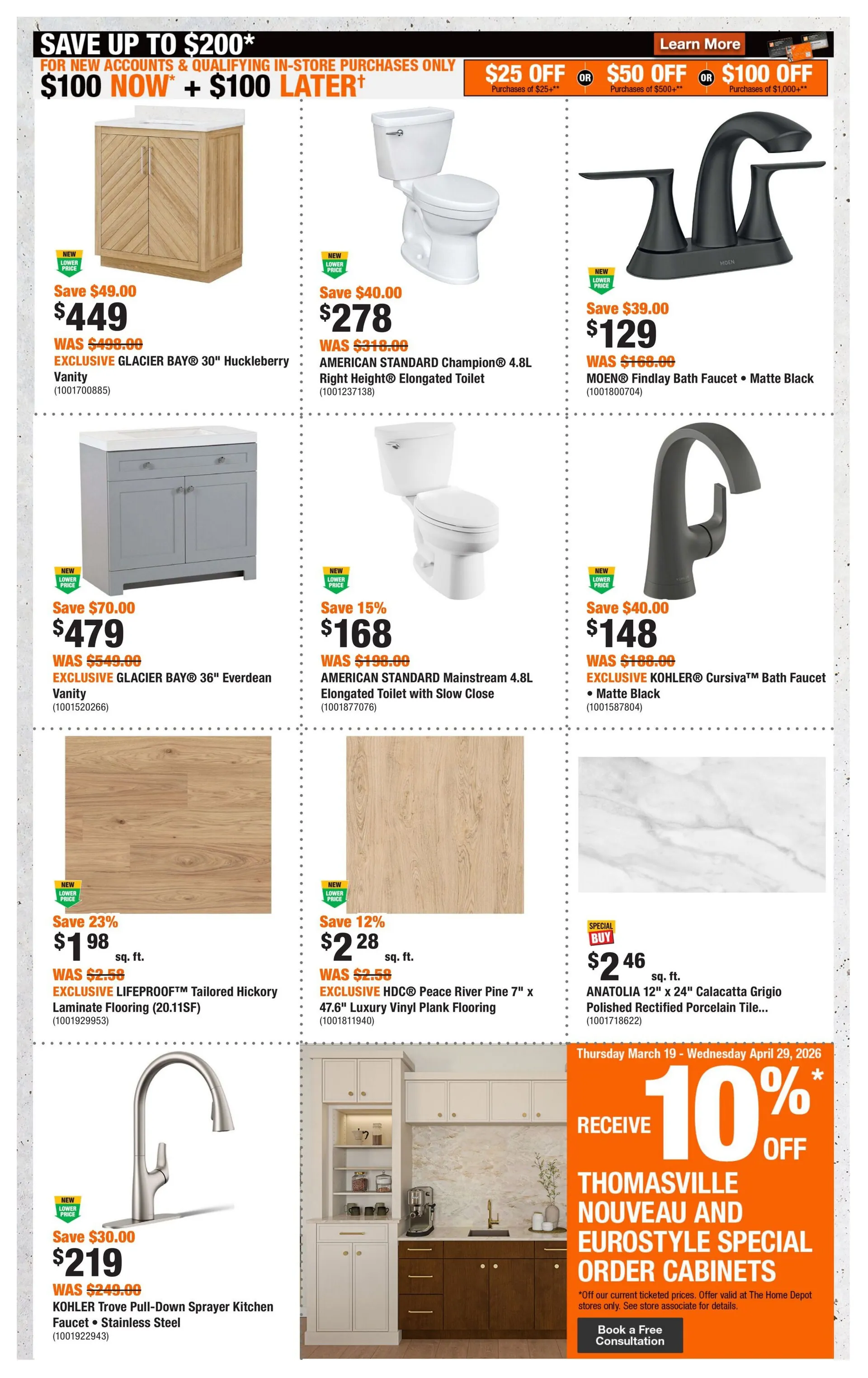 The Home Depot Sales from April 16 to April 29 2026 - flyer page 10