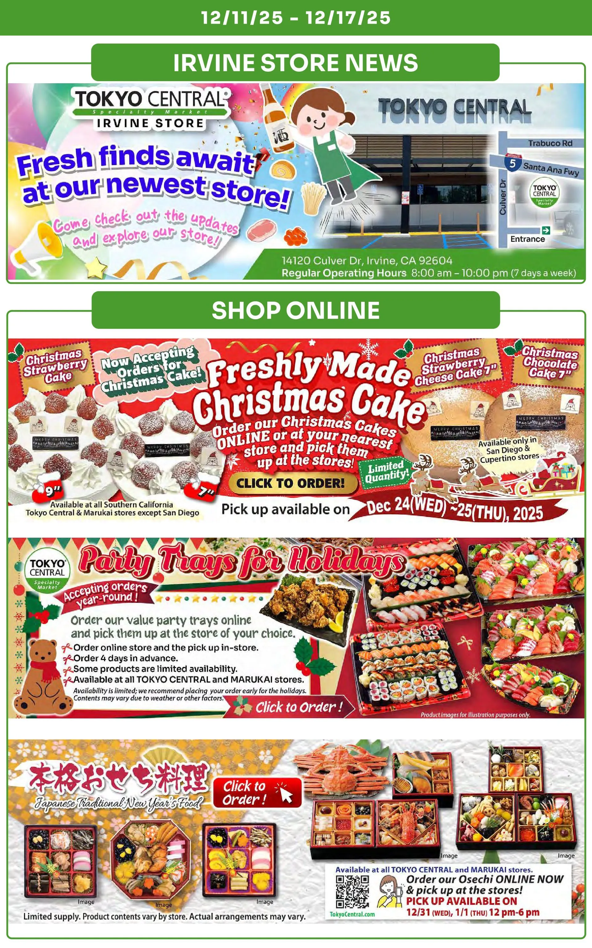 Weekly ad Tokyo Central Specialty Market Sales from December 11 to December 17 2025 - Page 10